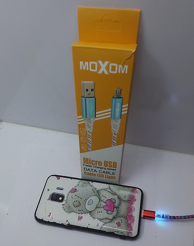 کابل موکوسم MOXOM – کابل چراغدار فست و کنفی